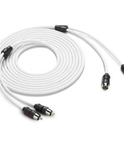 JL AUDIO XMD-WHTAIC2-12 12' 2-Channel 12' Marine Audio Interconnect Cable