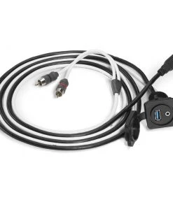 JL AUDIO 6' Combo 3.5 MM Audio Jack and 9 Wire USB Port Cable