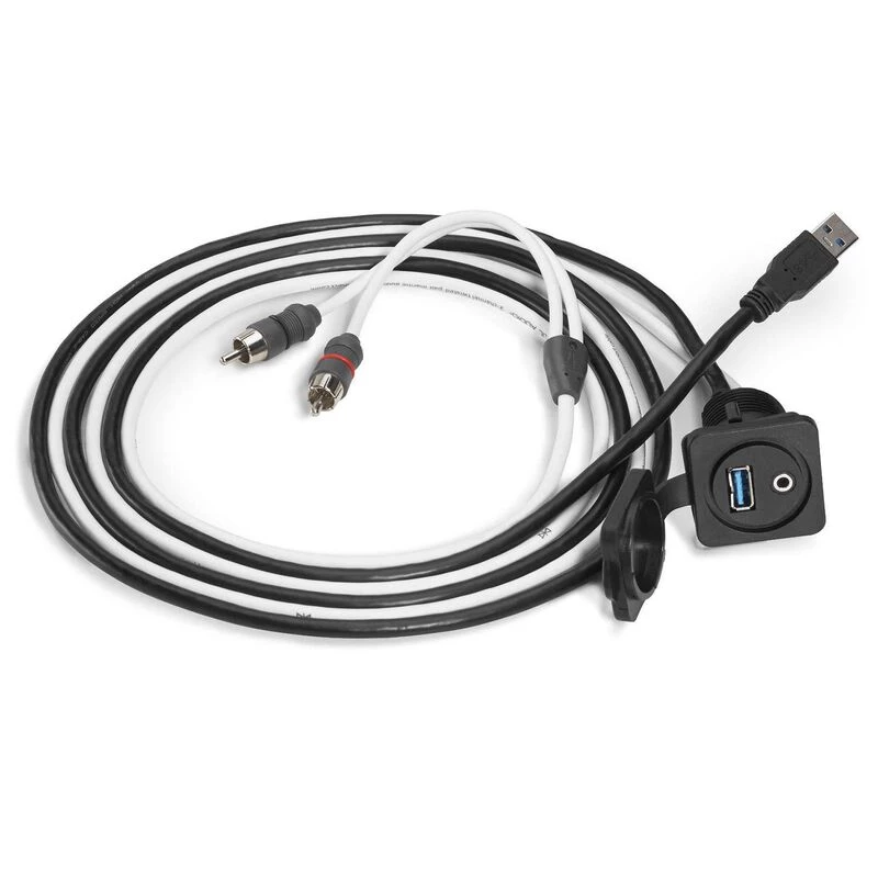 JL AUDIO 6' Combo 3.5 MM Audio Jack and 9 Wire USB Port Cable 3 JL AUDIO 6' Combo 3.5 MM Audio Jack and 9 Wire USB Port Cable