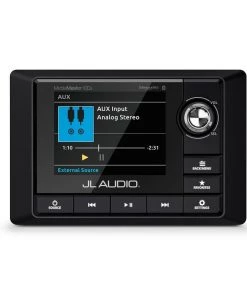 JL AUDIO MM100s-BE MediaMaster® Weatherproof (IP66) Premium Marine Media Receiver / Source Unit