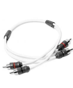 JL AUDIO XMD-WHTAIC2-1.5: 2-Channel, 1.5 ft (0.46 m) Marine Audio Interconnect Cable