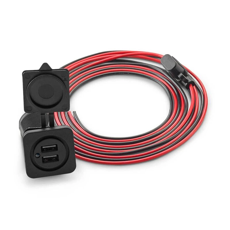 JL AUDIO XMD-USBCHG/2X-PNL: Panel Mount USB Charging Jack 4 JL AUDIO XMD-USBCHG/2X-PNL: Panel Mount USB Charging Jack - Image 2