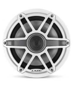 JL AUDIO M6-770X-S-GwGw 7.7" Marine Coaxial Speakers, White Sport Grilles