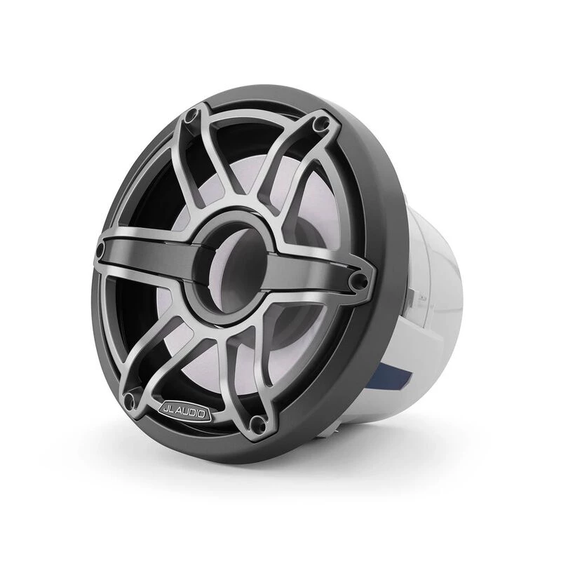 JL AUDIO M6-8IB-S-GmTi-i-4 8" Marine Subwoofer Driver, Gunmetal & Titanium Sport Grille with RGB LED Lighting 7 JL AUDIO M6-8IB-S-GmTi-i-4 8" Marine Subwoofer Driver, Gunmetal & Titanium Sport Grille with RGB LED Lighting - Image 5