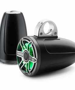 JL AUDIO M6-770ETXv3-Sb-S-GmTi-i 7.7" Enclosed Marine Coaxial Speaker System, Satin Black, Gunmetal and Titanium Sport Grille with RGB LED Lighting -Marine Electronics sale 19432699 3 1500.18012019033020