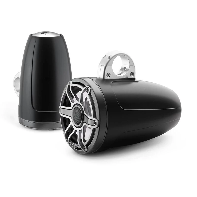 JL AUDIO M6-880ETXv3-Sb-S-GmTi-i 8.8" Enclosed Marine Coaxial Speaker System, Satin Black, Gunmetal and Titanium Sport Grille with RGB LED Lighting 8 JL AUDIO M6-880ETXv3-Sb-S-GmTi-i 8.8" Enclosed Marine Coaxial Speaker System, Satin Black, Gunmetal and Titanium Sport Grille with RGB LED Lighting - Image 6