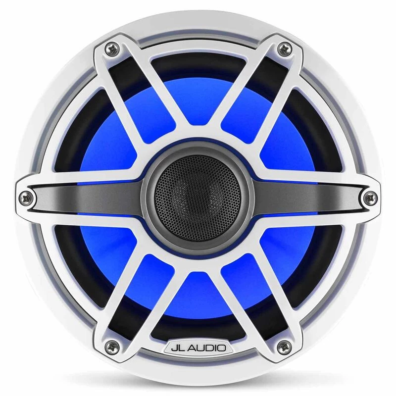 JL AUDIO M6-880X-S-GwGw-i 8.8" Marine Coaxial Speakers, White Sport Grilles with RGB LED Lighting 3 JL AUDIO M6-880X-S-GwGw-i 8.8" Marine Coaxial Speakers, White Sport Grilles with RGB LED Lighting