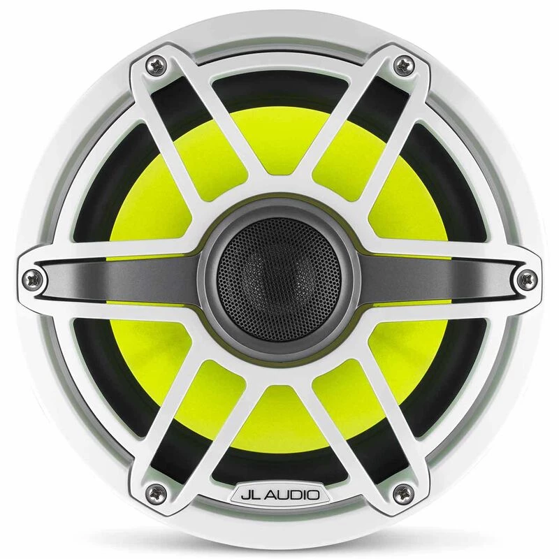 JL AUDIO M6-880X-S-GwGw-i 8.8" Marine Coaxial Speakers, White Sport Grilles with RGB LED Lighting 4 JL AUDIO M6-880X-S-GwGw-i 8.8" Marine Coaxial Speakers, White Sport Grilles with RGB LED Lighting - Image 2
