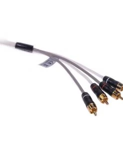 FUSION MS-FRCA12 2-Zone, 4-Channel 12' Audio Interconnect RCA Cable