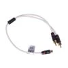 FUSION MS-RCAYM 1F to 2MRCA RCA Splitter Cable Female to Dual Male
