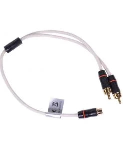 FUSION MS-RCAYM 1F to 2MRCA RCA Splitter Cable Female to Dual Male