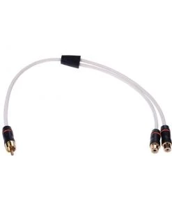 FUSION MS-RCAYF 1M to 2F RCA Splitter Cable Male to Dual Female