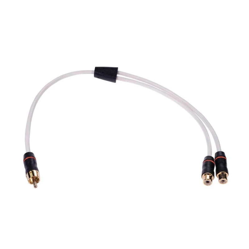 FUSION MS-RCAYF 1M to 2F RCA Splitter Cable Male to Dual Female 3 FUSION MS-RCAYF 1M to 2F RCA Splitter Cable Male to Dual Female