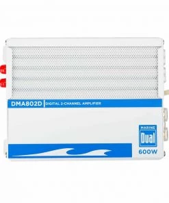 DUAL DMA802D 600 Watt Peak-to-Peak Marine Amplifier