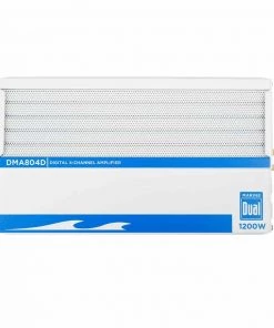DUAL DMA804D 1200 Watt Peak-to-Peak Marine Amplifier
