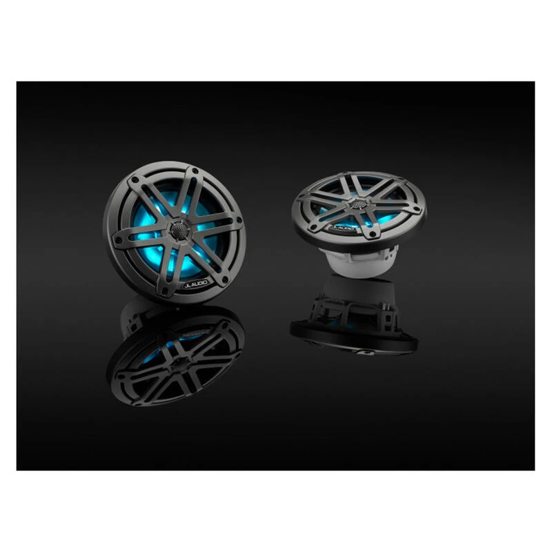 JL AUDIO M3-650X-S-Gm-i 6.5" Marine Coaxial Speakers Gunmetal Sport Grilles with RGB LED Lighting 10 JL AUDIO M3-650X-S-Gm-i 6.5" Marine Coaxial Speakers Gunmetal Sport Grilles with RGB LED Lighting - Image 8