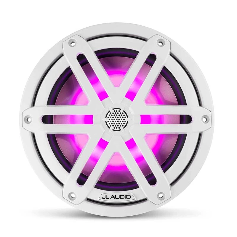 JL AUDIO M3-770X-S-Gw-i 7.7" Marine Coaxial Speakers, White Sport Grilles with RGB LED Lighting 5 JL AUDIO M3-770X-S-Gw-i 7.7" Marine Coaxial Speakers, White Sport Grilles with RGB LED Lighting - Image 3