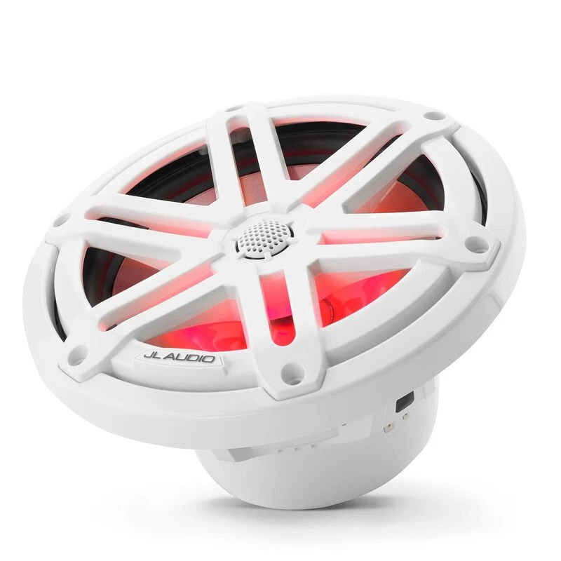 JL AUDIO M3-770X-S-Gw-i 7.7" Marine Coaxial Speakers, White Sport Grilles with RGB LED Lighting 7 JL AUDIO M3-770X-S-Gw-i 7.7" Marine Coaxial Speakers, White Sport Grilles with RGB LED Lighting - Image 5