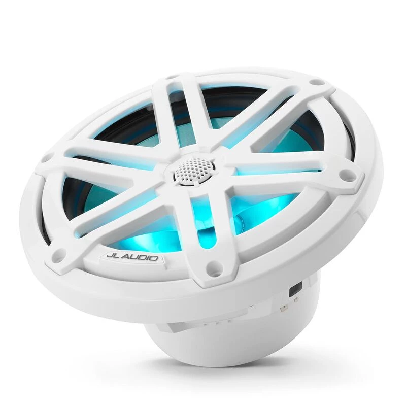 JL AUDIO M3-770X-S-Gw-i 7.7" Marine Coaxial Speakers, White Sport Grilles with RGB LED Lighting 8 JL AUDIO M3-770X-S-Gw-i 7.7" Marine Coaxial Speakers, White Sport Grilles with RGB LED Lighting - Image 6