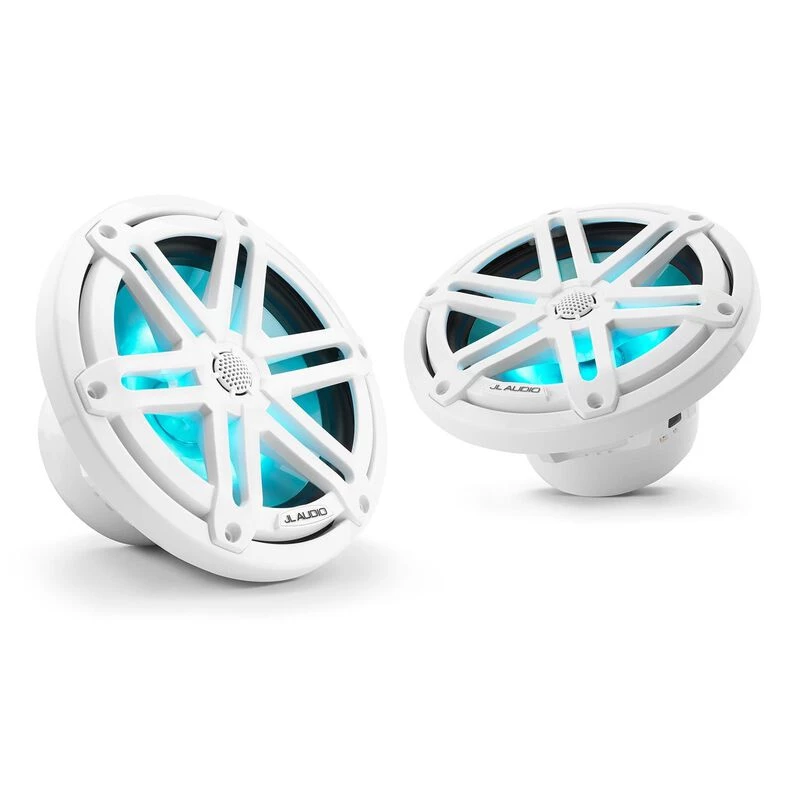 JL AUDIO M3-770X-S-Gw-i 7.7" Marine Coaxial Speakers, White Sport Grilles with RGB LED Lighting 9 JL AUDIO M3-770X-S-Gw-i 7.7" Marine Coaxial Speakers, White Sport Grilles with RGB LED Lighting - Image 7