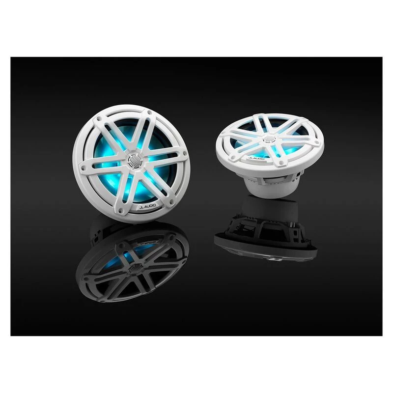 JL AUDIO M3-770X-S-Gw-i 7.7" Marine Coaxial Speakers, White Sport Grilles with RGB LED Lighting 10 JL AUDIO M3-770X-S-Gw-i 7.7" Marine Coaxial Speakers, White Sport Grilles with RGB LED Lighting - Image 8