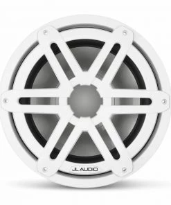 JL AUDIO M3-10IB-S-Gw-4 10" Marine Subwoofer Driver, White Sport Grilles
