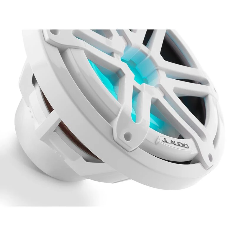 JL AUDIO M3-10IB-S-Gw-i-4 10" Marine Subwoofer Driver, White Sport Grilles with RGB LED Lighting 9 JL AUDIO M3-10IB-S-Gw-i-4 10" Marine Subwoofer Driver, White Sport Grilles with RGB LED Lighting - Image 7