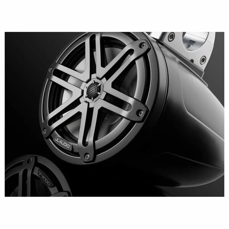 JL AUDIO M3-770ETXv3-Sb-S-Gm 7.7" Enclosed Marine Coaxial Speaker System, Satin Black, Gunmetal Sport Grilles 5 JL AUDIO M3-770ETXv3-Sb-S-Gm 7.7" Enclosed Marine Coaxial Speaker System, Satin Black, Gunmetal Sport Grilles - Image 3