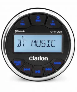 CLARION MARINE AUDIO GR10BT 3" Gauge Marine USB/MP3/WMA Receiver with Bluetooth