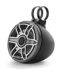 JL AUDIO M6-650VEX-Mb-S-GmTi 6.5" Enclosed Coaxial Speakers, Matte Black Enclosure, Gunmetal Trim Ring, Titanium Sport Grille -Marine Electronics sale 19997576 6 1500.29052020120015