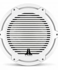 JL AUDIO M7-12IB-C-GwGw-4 12" Marine Subwoofer Driver, Gloss White Trim Ring, Gloss White Classic Grille