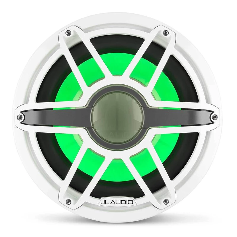 JL AUDIO M7-12IB-S-GwGw-i-4 12" Marine Subwoofer Driver with Transflective™ LED Lighting, Gloss White Trim Ring, Gloss White Sport Grille 5 JL AUDIO M7-12IB-S-GwGw-i-4 12" Marine Subwoofer Driver with Transflective™ LED Lighting, Gloss White Trim Ring, Gloss White Sport Grille - Image 3