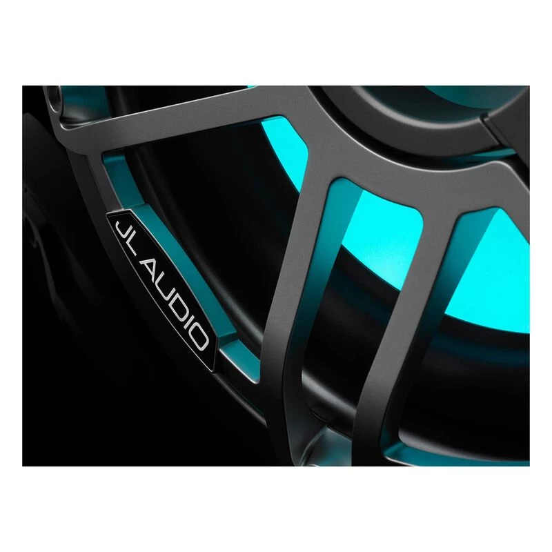 JL AUDIO M7-12IB-S-GmTi-i-4 12" Marine Subwoofer Driver with Transflective™ LED Lighting, Gunmetal Trim Ring, Titanium Sport Grille 8 JL AUDIO M7-12IB-S-GmTi-i-4 12" Marine Subwoofer Driver with Transflective™ LED Lighting, Gunmetal Trim Ring, Titanium Sport Grille - Image 6