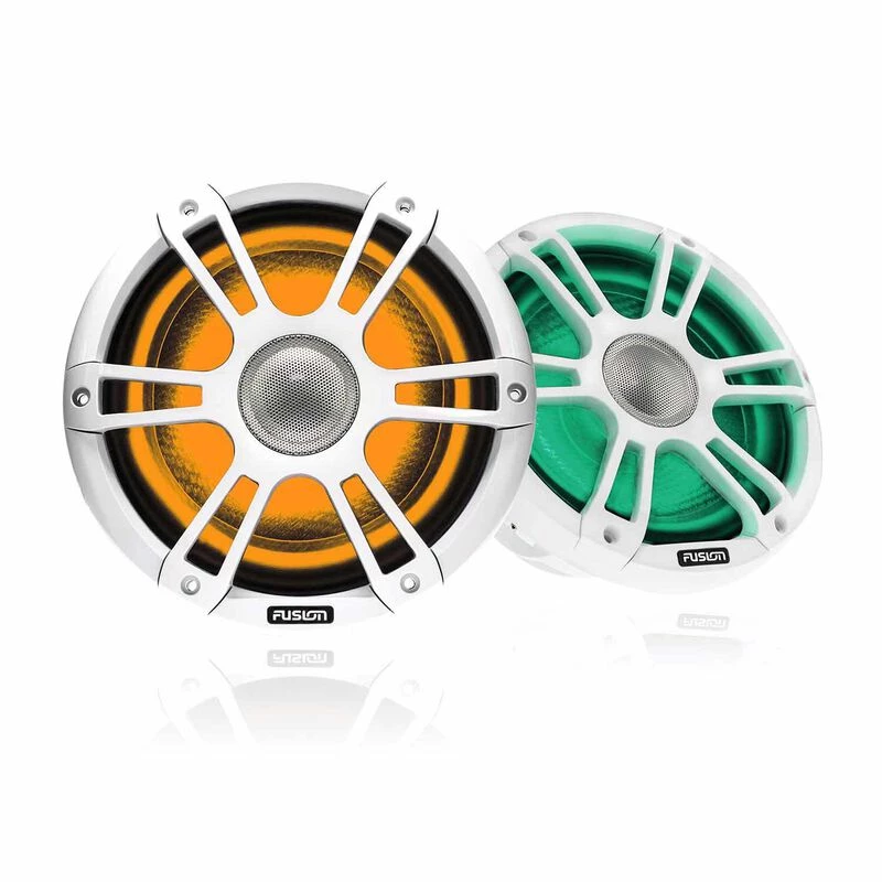 FUSION SG-FL772SPW 7.7" 280 W Sports White Speakers with CRGBW LED Lighting 3 FUSION SG-FL772SPW 7.7" 280 W Sports White Speakers with CRGBW LED Lighting