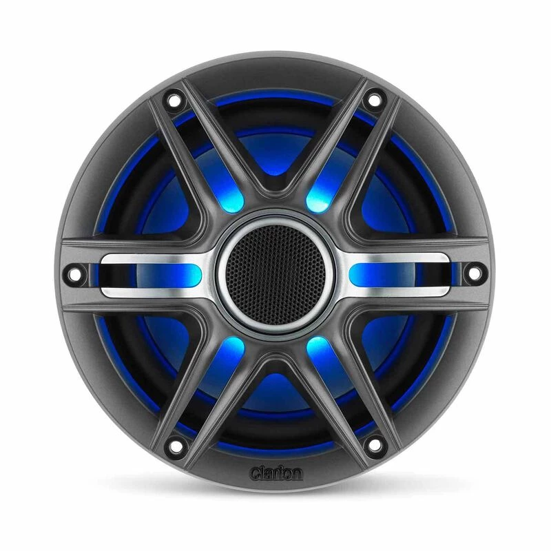 CLARION MARINE AUDIO CMSP-651RGB-SWG 6.5" 2-way Premium Marine Speakers with Sport Grilles and RGB Lighting 4 CLARION MARINE AUDIO CMSP-651RGB-SWG 6.5" 2-way Premium Marine Speakers with Sport Grilles and RGB Lighting - Image 2