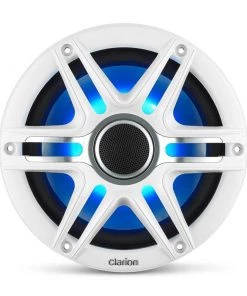 CLARION MARINE AUDIO CMSP-771RGB-SWG 7.7" 2-way Premium Marine Speaker with Sport Grilles and RGB Lighting