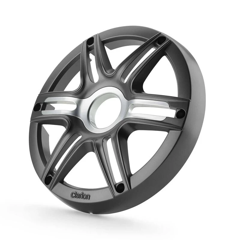 CLARION MARINE AUDIO CMGP-101-SG Gunmetal Subwoofer Grille for CMSP-101RGB models only 3 CLARION MARINE AUDIO CMGP-101-SG Gunmetal Subwoofer Grille for CMSP-101RGB models only