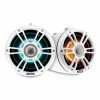FUSION 6.5” 230 W Sports White Wake Tower Speakers with CRGBW LED Lighting