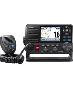 ICOM M510 Plus Class-D DSC VHF Marine Transceiver with Wireless LAN Function and Integrated AIS