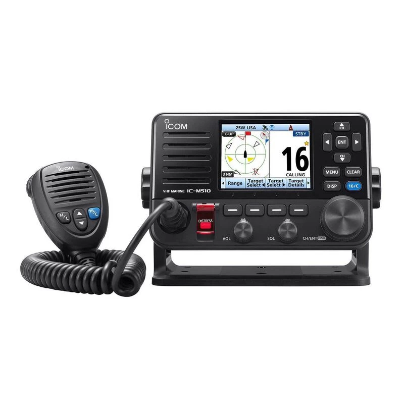 ICOM M510 Plus Class-D DSC VHF Marine Transceiver with Wireless LAN Function and Integrated AIS 3 ICOM M510 Plus Class-D DSC VHF Marine Transceiver with Wireless LAN Function and Integrated AIS