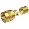SHAKESPEARE PL-259 Gold-Plated Center-Pin Connector, RG-8X or RG-58/AU Coax -Marine Electronics sale 3757747