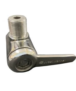 WEST MARINE Deluxe Stainless Steel Rail Mount - with Lever